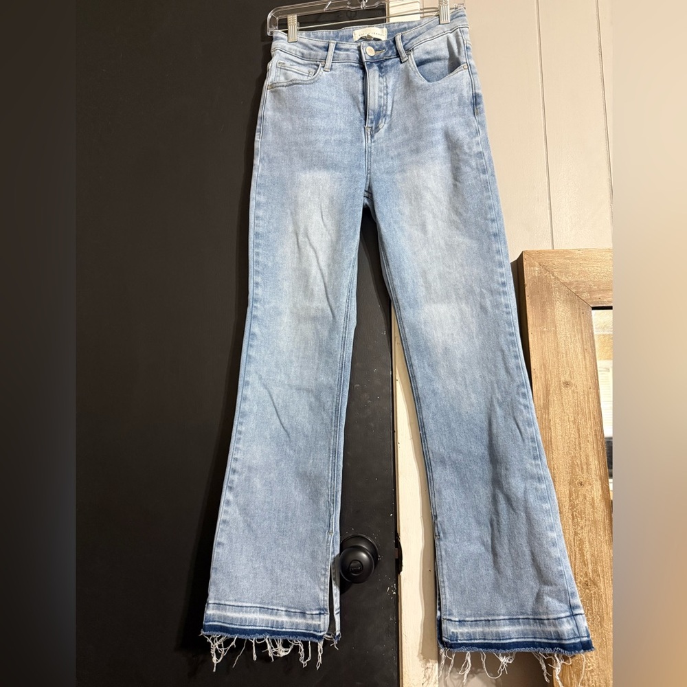 Riden Light Blue Flare Women's Jeans